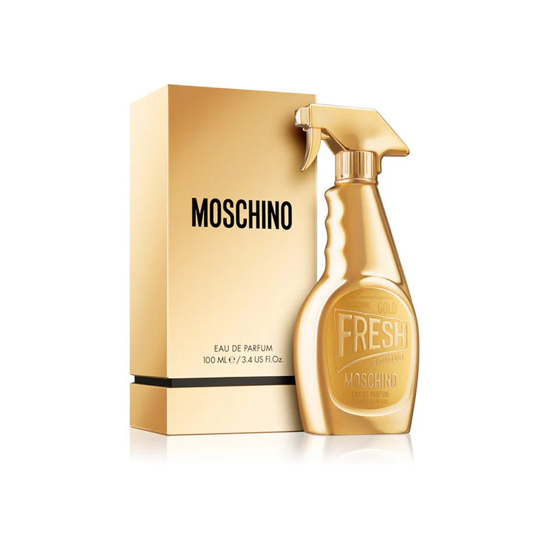 Moschino Gold Fresh Couture Eau de Parfum 100 ml - Fragancia de Lujo con Diseño Icónico