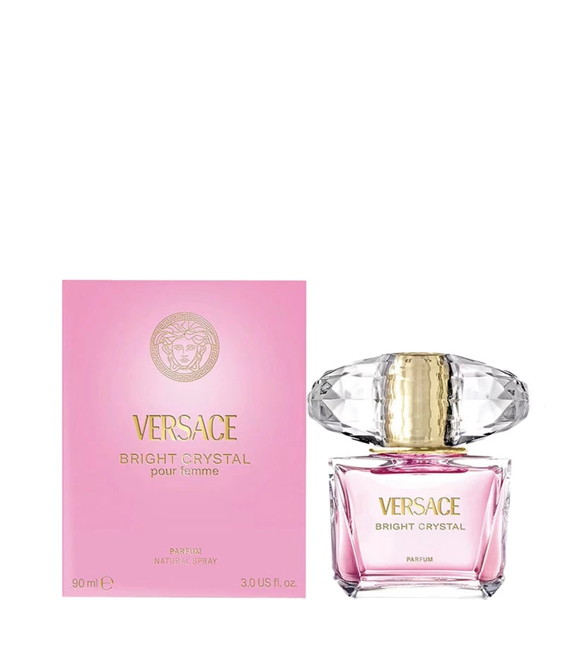 Versace Bright Crystal Pour Femme Parfum 90 ml - Fragancia Femenina de Alta Gama