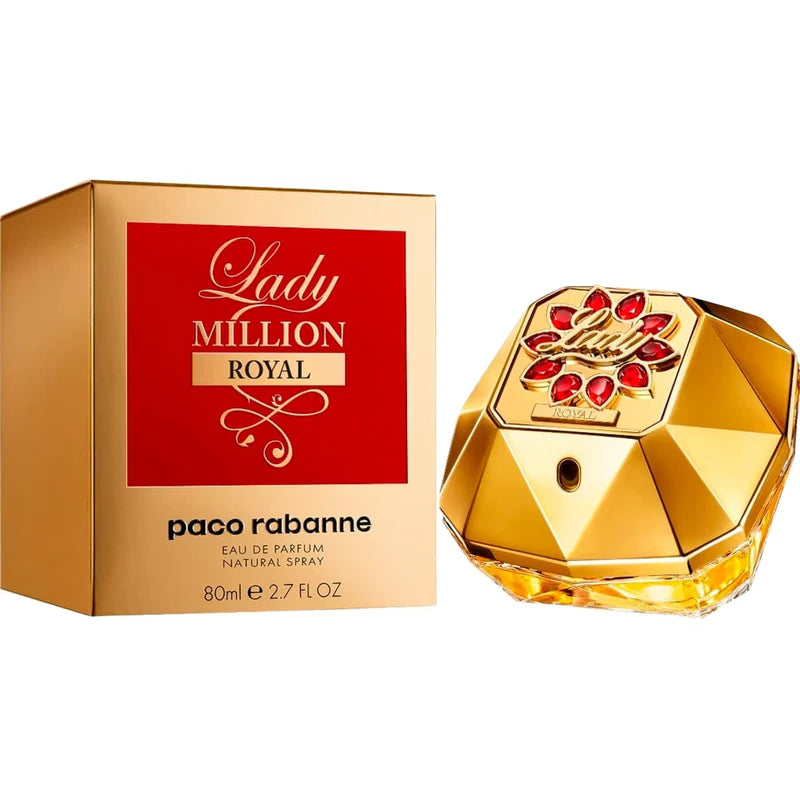 Paco Rabanne Lady Million Royal Eau de Parfum 80 ml - Fragancia Femenina de Alta Distinción