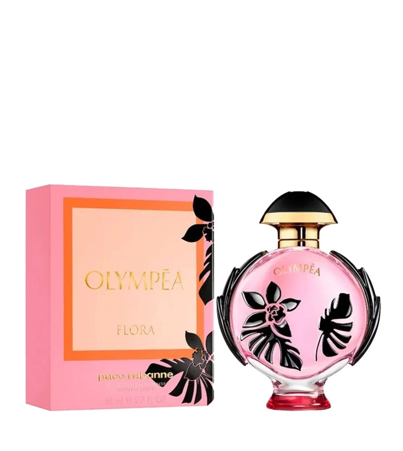 Paco Rabanne Olympea Flora Eau de Parfum 80 ml – Fragancia Femenina Floral de Alta Proyección