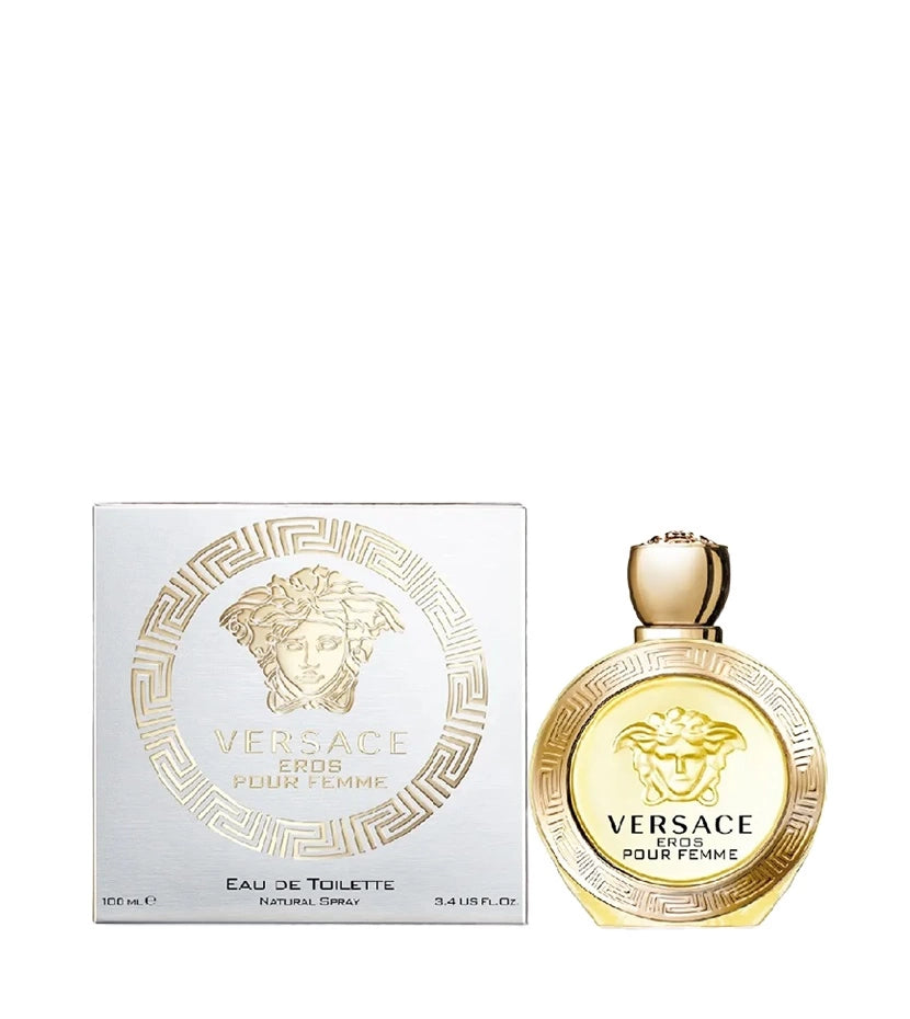 Versace Eros Pour Femme Eau de Toilette 100 ml – Fragancia Femenina de Alta Distinción