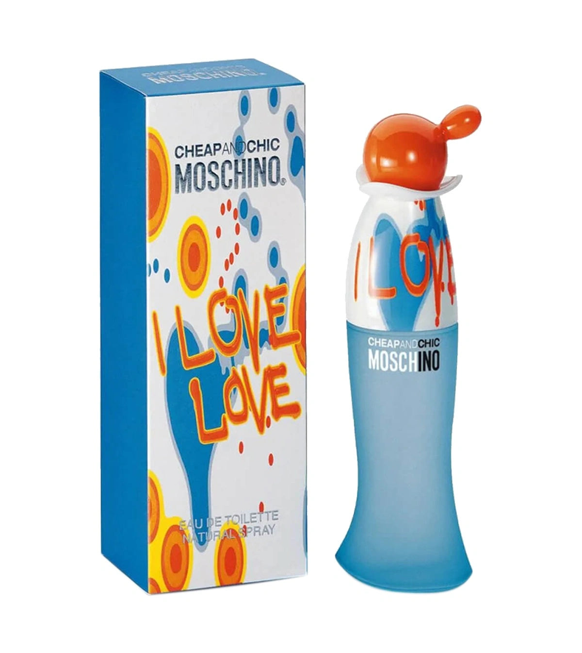 Moschino Cheap and Chic I Love Love Eau de Toilette – Fragancia Femenina de Diseño Icónico