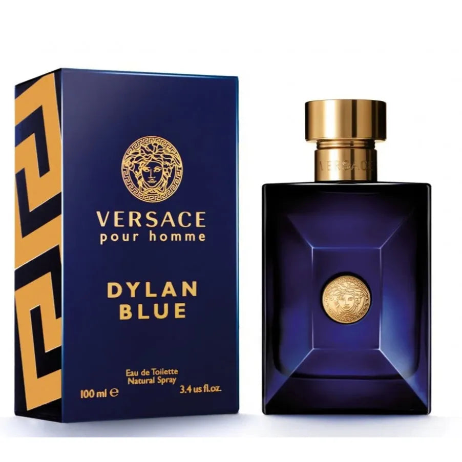 Versace Pour Homme Dylan Blue Eau de Toilette 100 ml - Fragancia Masculina de Alto Perfil