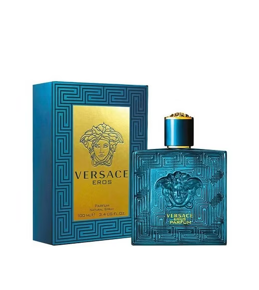 Versace Eros Parfum 100 ml – Fragancia Masculina de Alta Intensidad y Prestigio